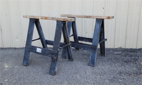 Folding 3' Sawhorse Pair