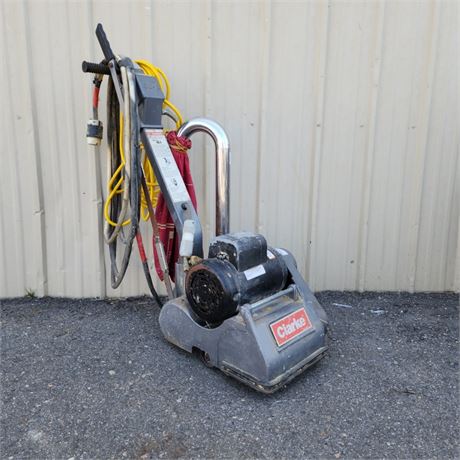 Clarke Commercial 8" Floor Sander - Works!