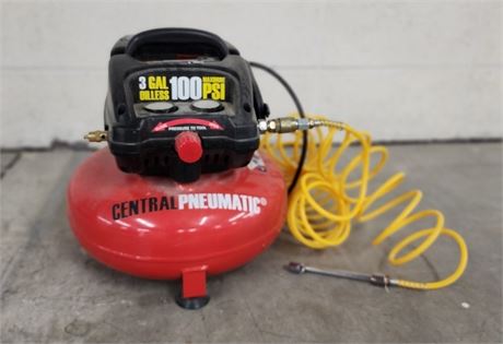 3 Gallon Pancake Air Compressor