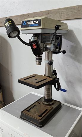 Delta Shop Master Drill Press- Works, Switch Plate Needs Work