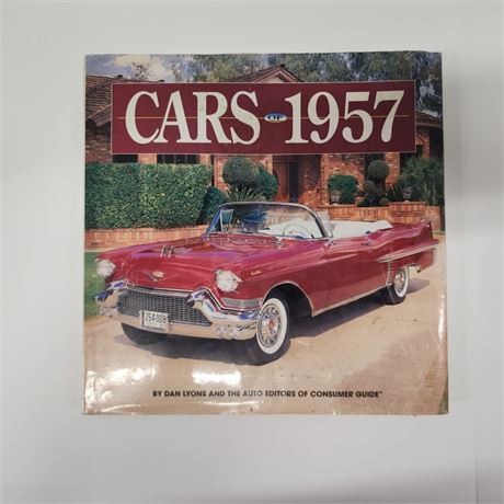 1957 Cars Coffee Table Book