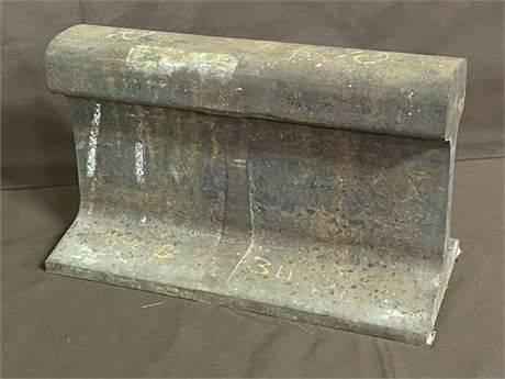 Large Railroad Track Anvil - 13x6x8