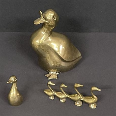 Vintage Brass Ducks🦆