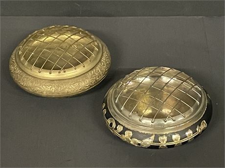 Vintage Brass Incense Burners