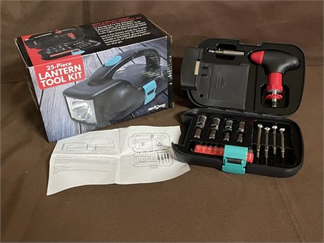 NIB 25pc. Lantern Tool Kit