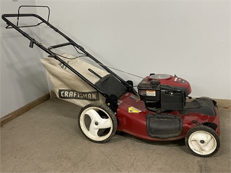 Craftsman 22" Cut Mower w/ Catcher-tested, will not start, has fuel& compression