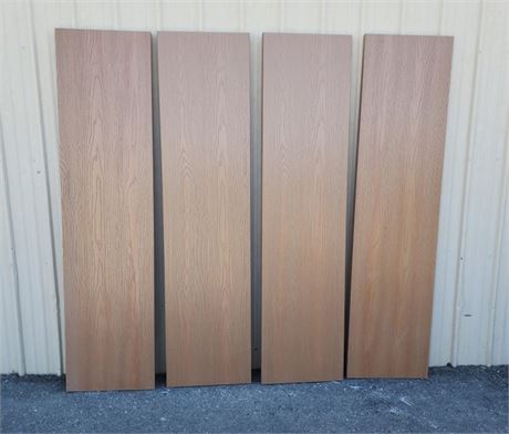 4- Masonite Legacy Oak Door Slabs - 20x80