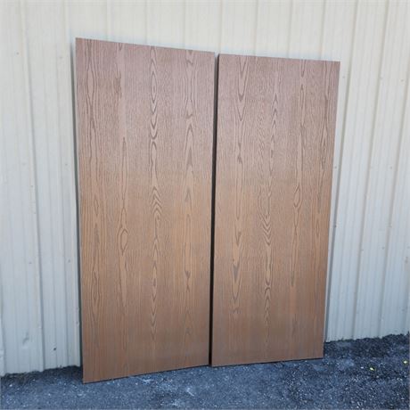 Masonite Legacy Oak Door Slab Pair - 32x80