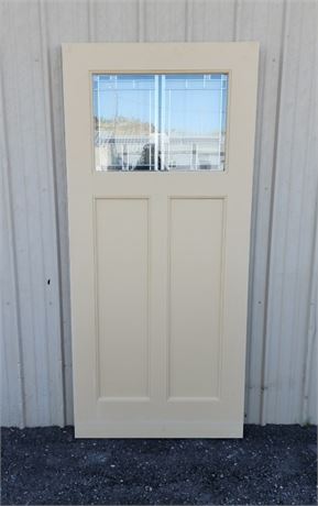 American Home 2 Panel Solid Wood Door - 36x79½