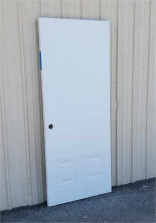 Primed Solid Wood Interior Door - 32x79.5