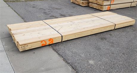 2x6x12 Lumber - 32pcs. (Bunk #28)