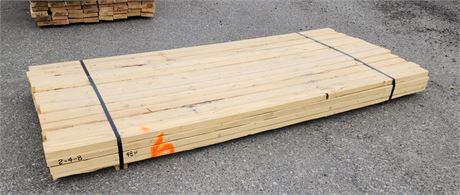 2x4x8 Lumber - 48pcs. (Bunk #6)