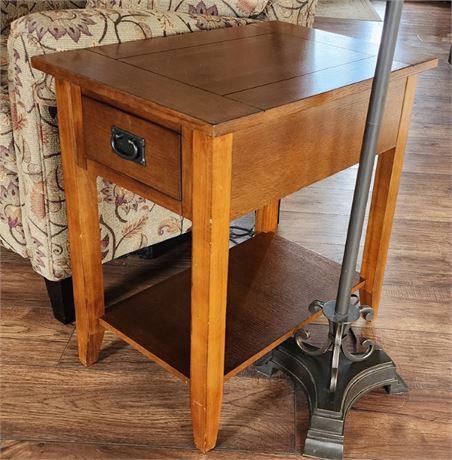 Pair of End Tables - 16x24x24 and 22x22x24