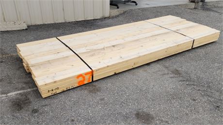 2x6x10 Lumber - 32pcs. (Bunk #27)