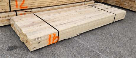 2x4x8 Lumber - 50pcs. (Bunk #16)