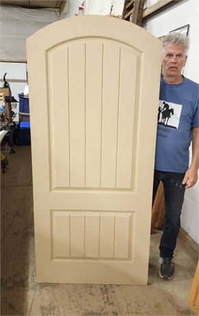 Solid Wood Arch Door Slab - 36x79