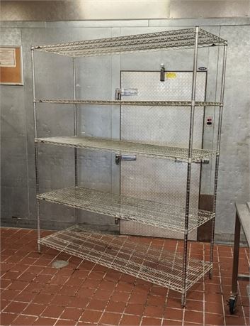 Metro Food Safe Stainless Shelving Rack - 72x24x86