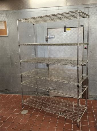 Metro Food Safe Stainless Shelving Rack - 60x24x86