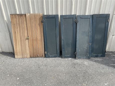 Assorted Wood Cabinet Doors - 10x30