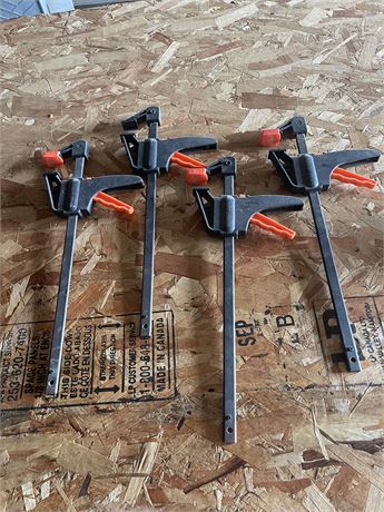 Four handy clamps