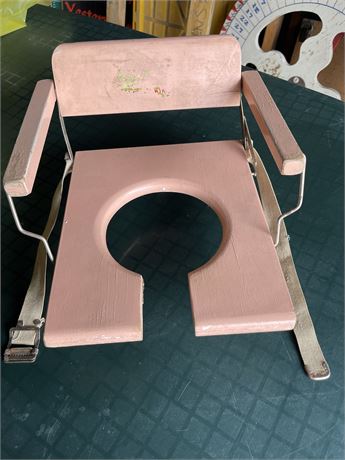 Vintage baby, potty chair