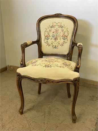 Reproduction Upholstered Accent Chair