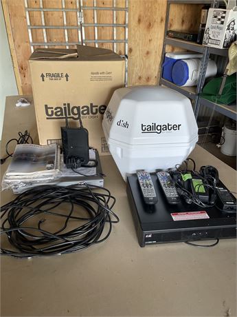 Dish tailgater satellite and lots of accessories