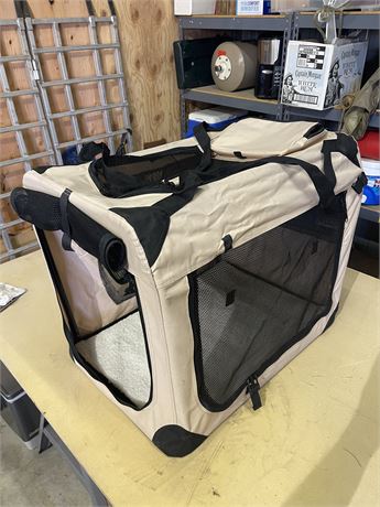 Soft Sided Collapsible Dog Crate