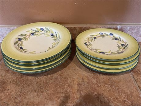 Italian, Bizzirri plates and bowls