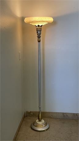 Antique Floor Lamp - 65"⬆️x16" Diameter