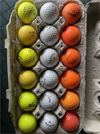 18 Pack of Golf Balls