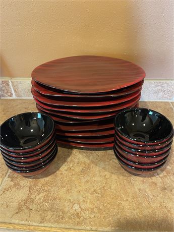 Italian Bizzirri Plates and bowls