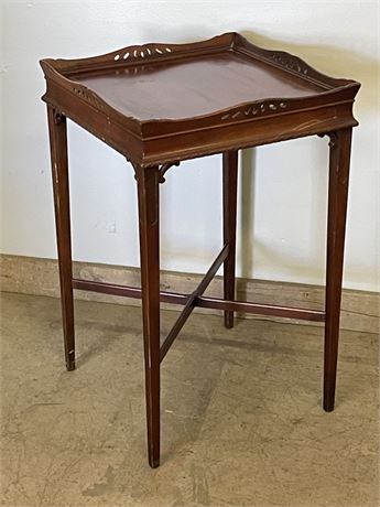 Antique Accent Table - 19x19x30