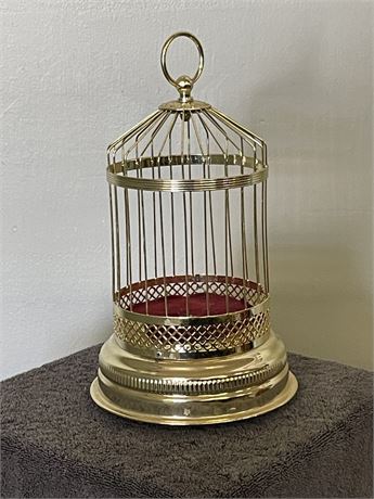 Unique Music Box Bird Cage - 8" Diameter, 13"⬆️