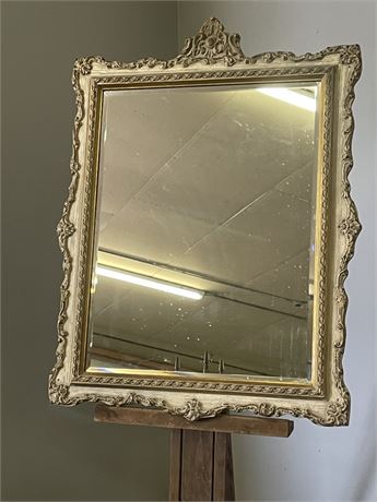 Beautiful Design Antique Wood Framed Mirror - 28x38