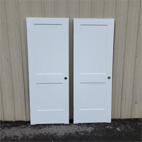 2- 2/6 x 6'8" Door Slabs - 30x80