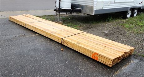 (Bunk #6) 2x4x16 Lumber - 44pcs