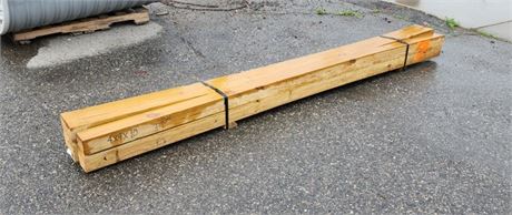 (Bunk #7) 4x4x10 Pressure Treated Lumber - 6pcs