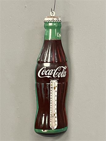 Antique Coca-Cola Wall Thermometer - 17"⬆️