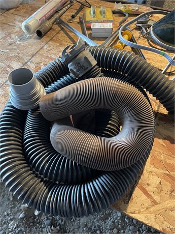 RV, sewer, hoses, and connections