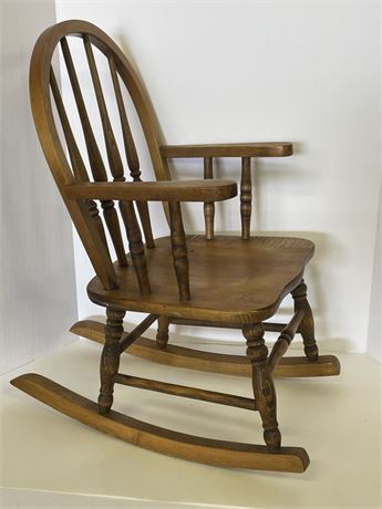 Vintage Kids Rocking Chair