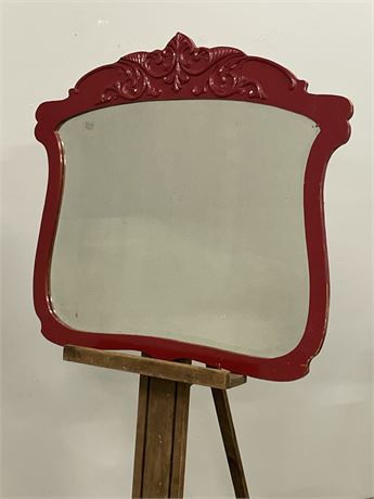 Unique Antique Framed Mirror - 34x31