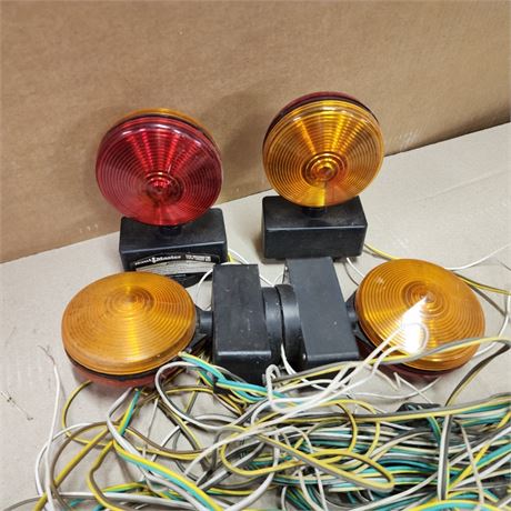 12V Magnetic Tow Lights