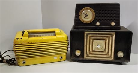 Vintage Radio Trio - Non Working