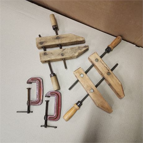 C-Clamps & Specialty Vise Pair