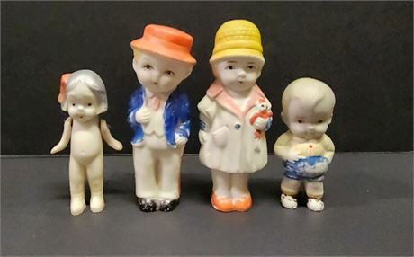 Antique Mini Japan Porcelain Figurines