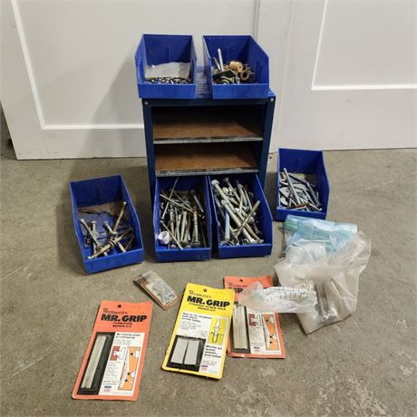 Heavy Duty Hardware Cabinet w/ Hardware - 13x11x13