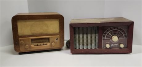 Vintage Radio Pair - Non Working