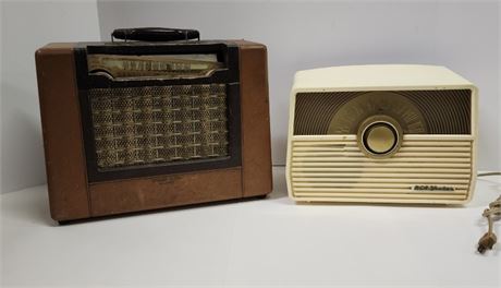 Vintage Radio Pair - Non Working