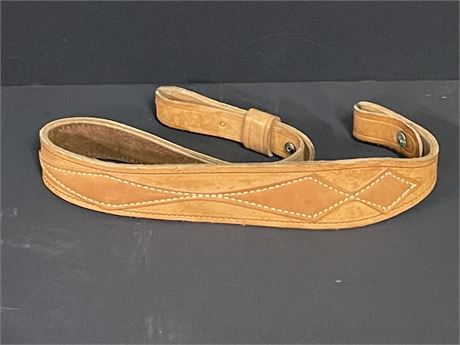 Leather Rifle Strap - 32"